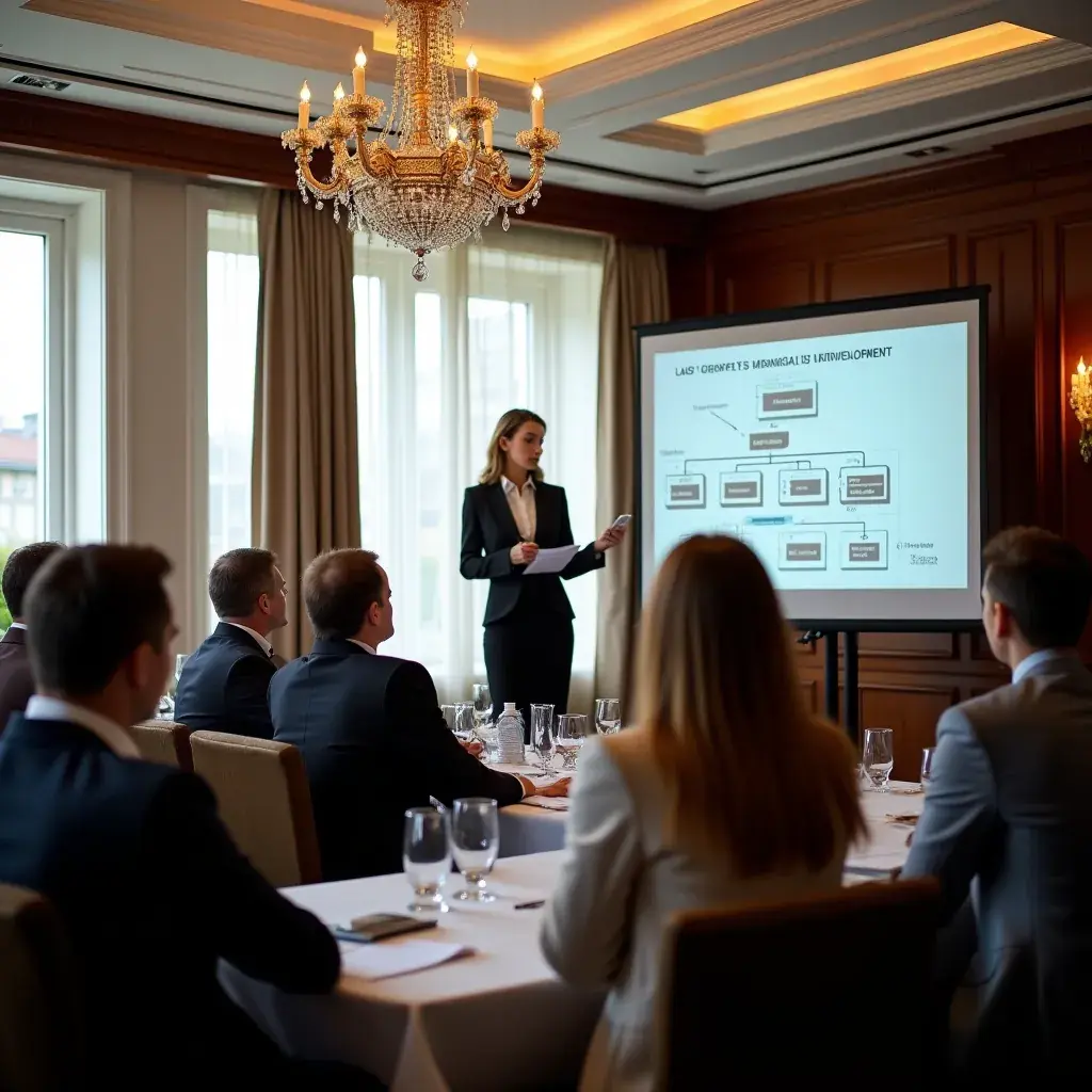 Întâlnire de brainstorming pentru soluții inovatoare în afaceri.